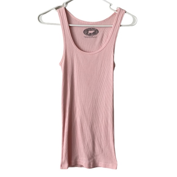 J. Crew Tops - J. Crew Light Pink Favorite Tank Ribbed Medium